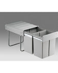 Wesco 40L Double Pull Out Cupboard Bin - KITCHEN - Bins - Soko and Co