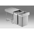 Wesco 52L Double Pull Out Cupboard Bin - KITCHEN - Bins - Soko and Co