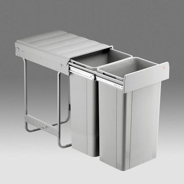 Wesco 64L Double Pull Out Cupboard Bin