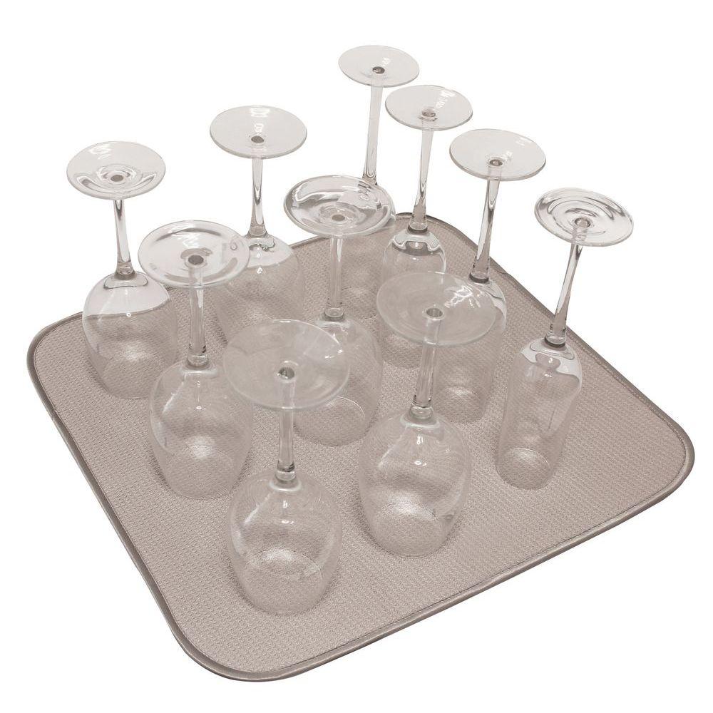 White Magic Microfibre Dish Drying Mat Coral - KITCHEN - Dish Racks and Mats - Soko and Co